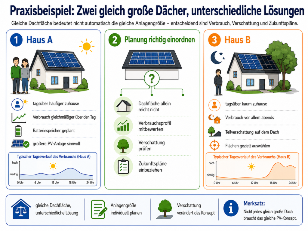 Das Bild erläutert das Praxisbeispiel ein wenig näher